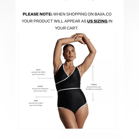 NWT sz 6 Baiia Coco One Shoulder High Waisted Bikini Reversible Swimsuit 3pc - Picture 11 of 12